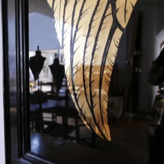 Pair of Large Angel Wings Framed Artwork