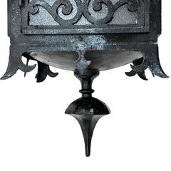 Pair of Large Antique English Lantern Sconces