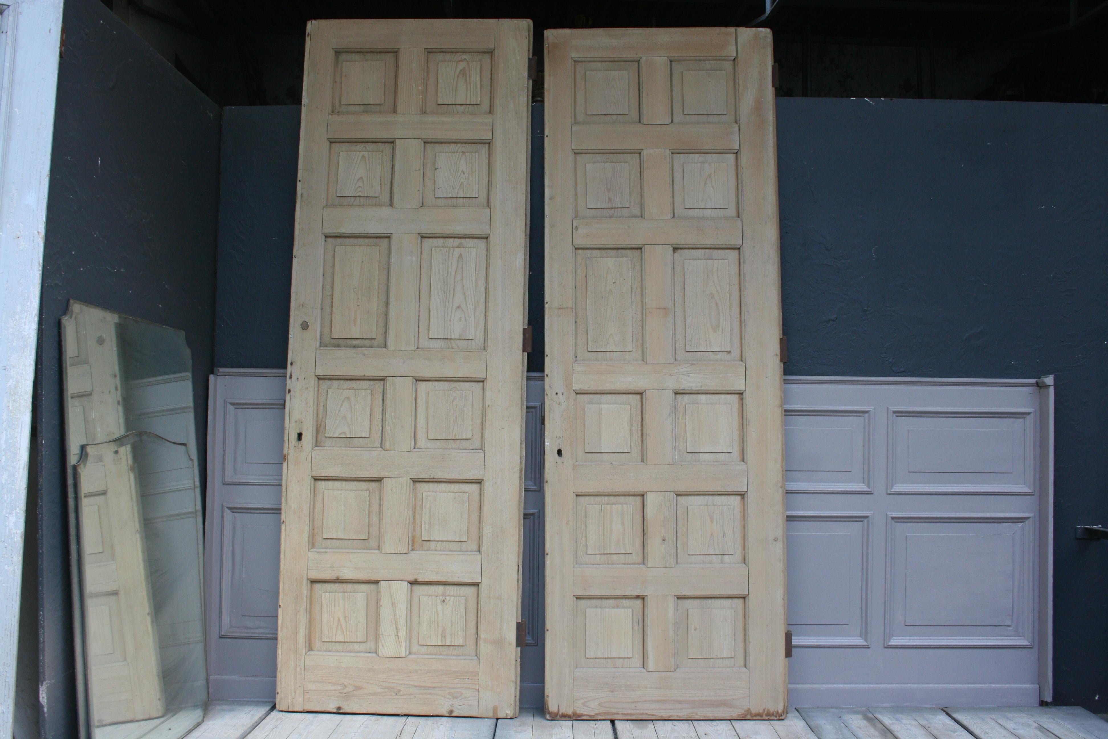 large antique doors