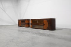 Pair of Large Art Deco Monumental Counters attributed to De Coene, Belgium, 1920