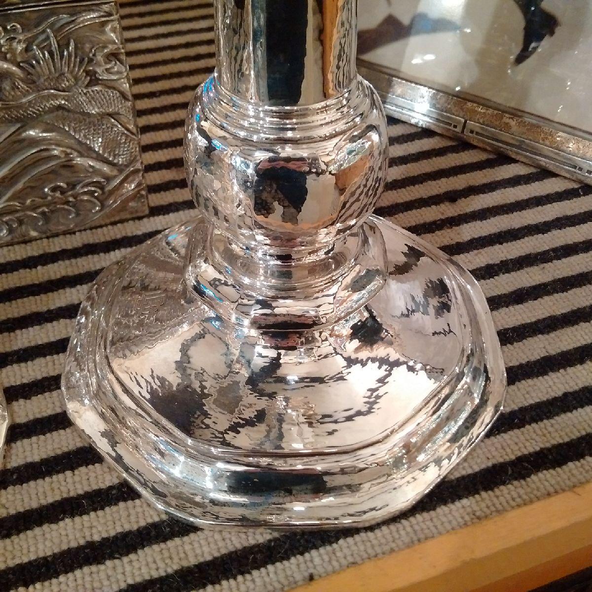 tiffany sterling silver candlesticks