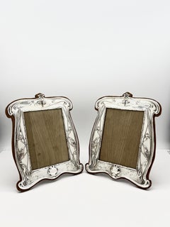 Pair of Large Art Nouveau Photo Frames