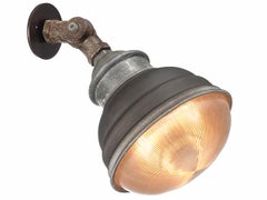 Pair of Large Articulated Holophane Sconces