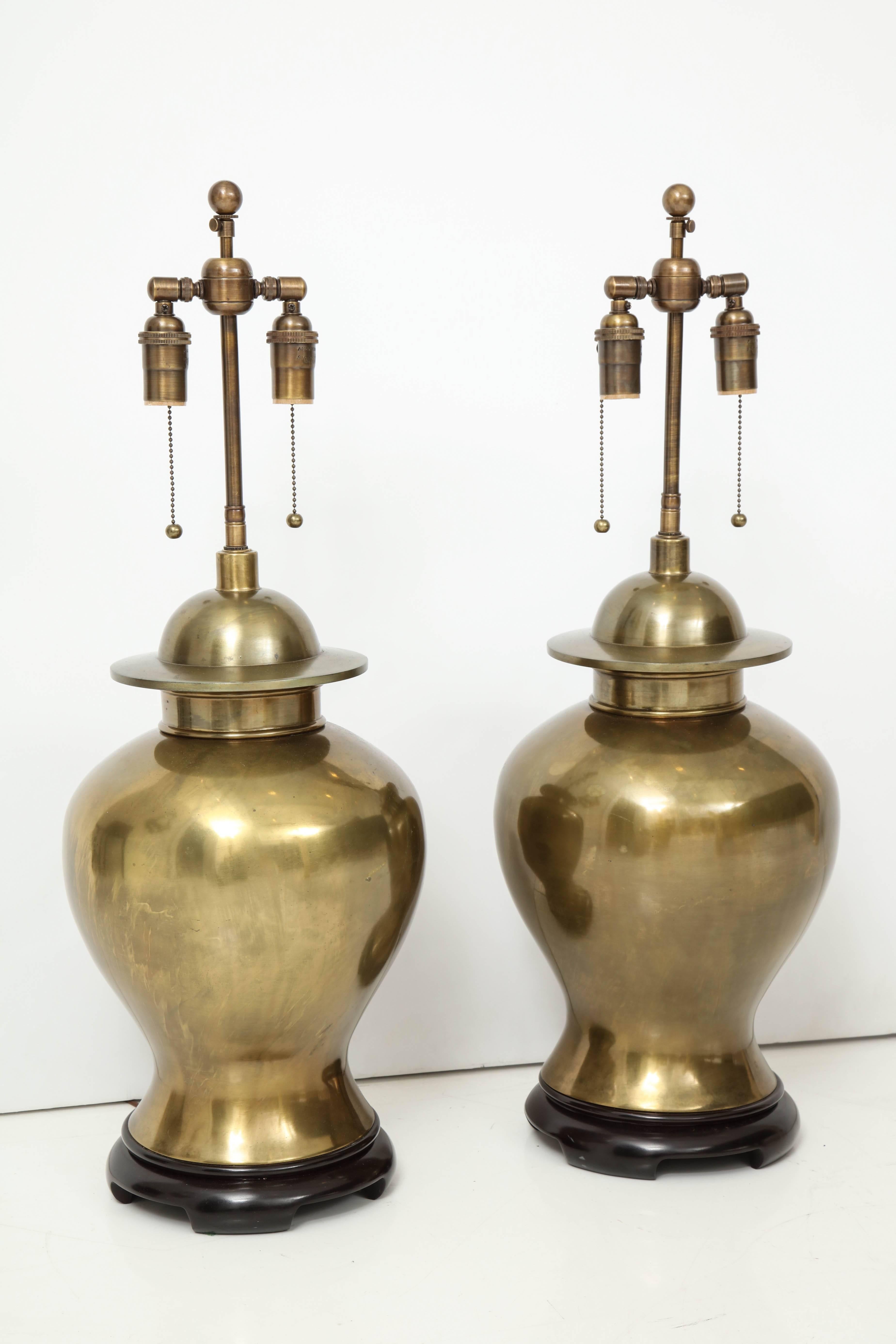 extra large ginger jar lamps