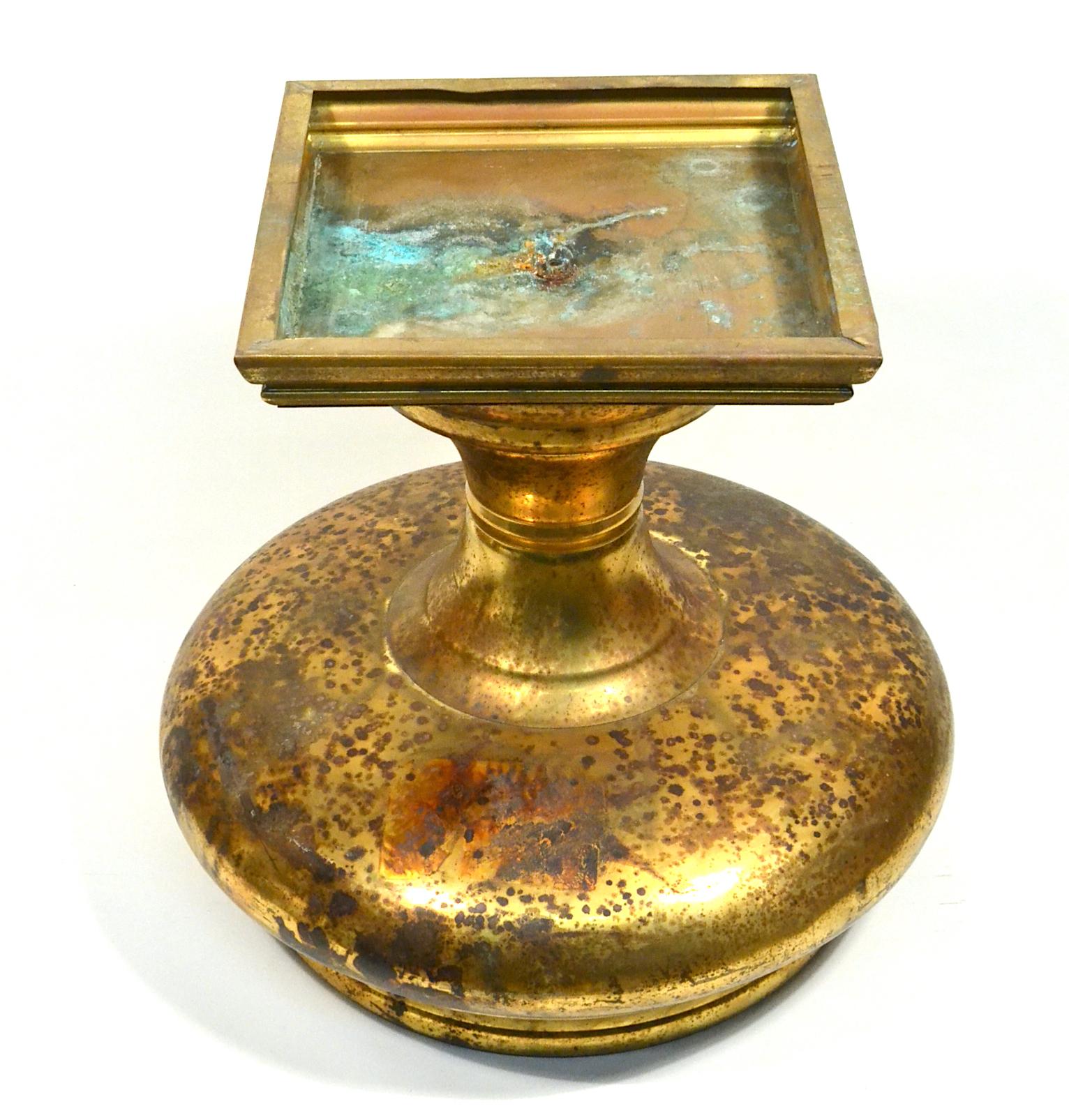 20th Century Pair of Large Brass Jardinière For Sale