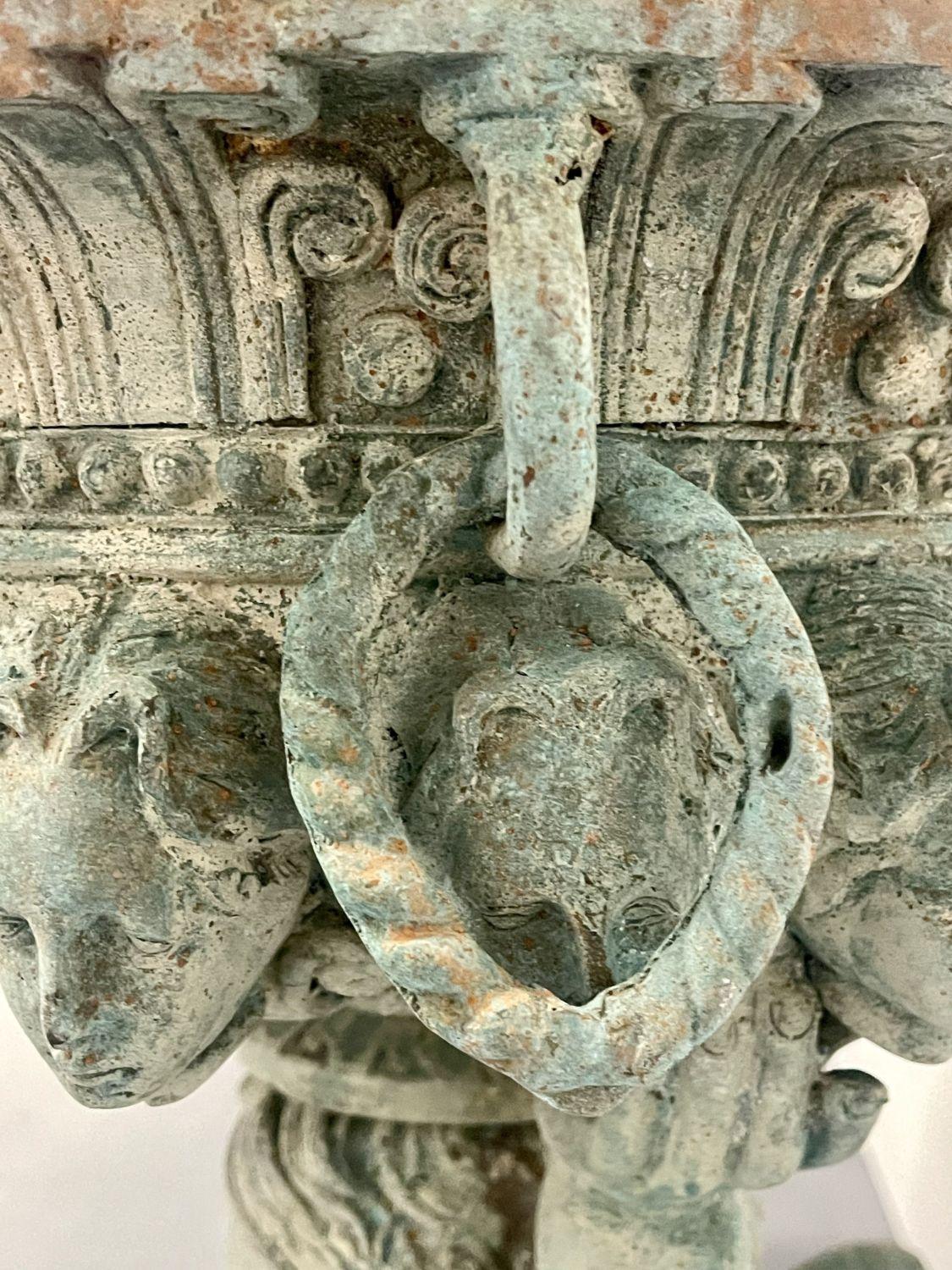 Pair of Large Bronze Cherub Planters, Tureens, Roman, Greek Neoclassical 9