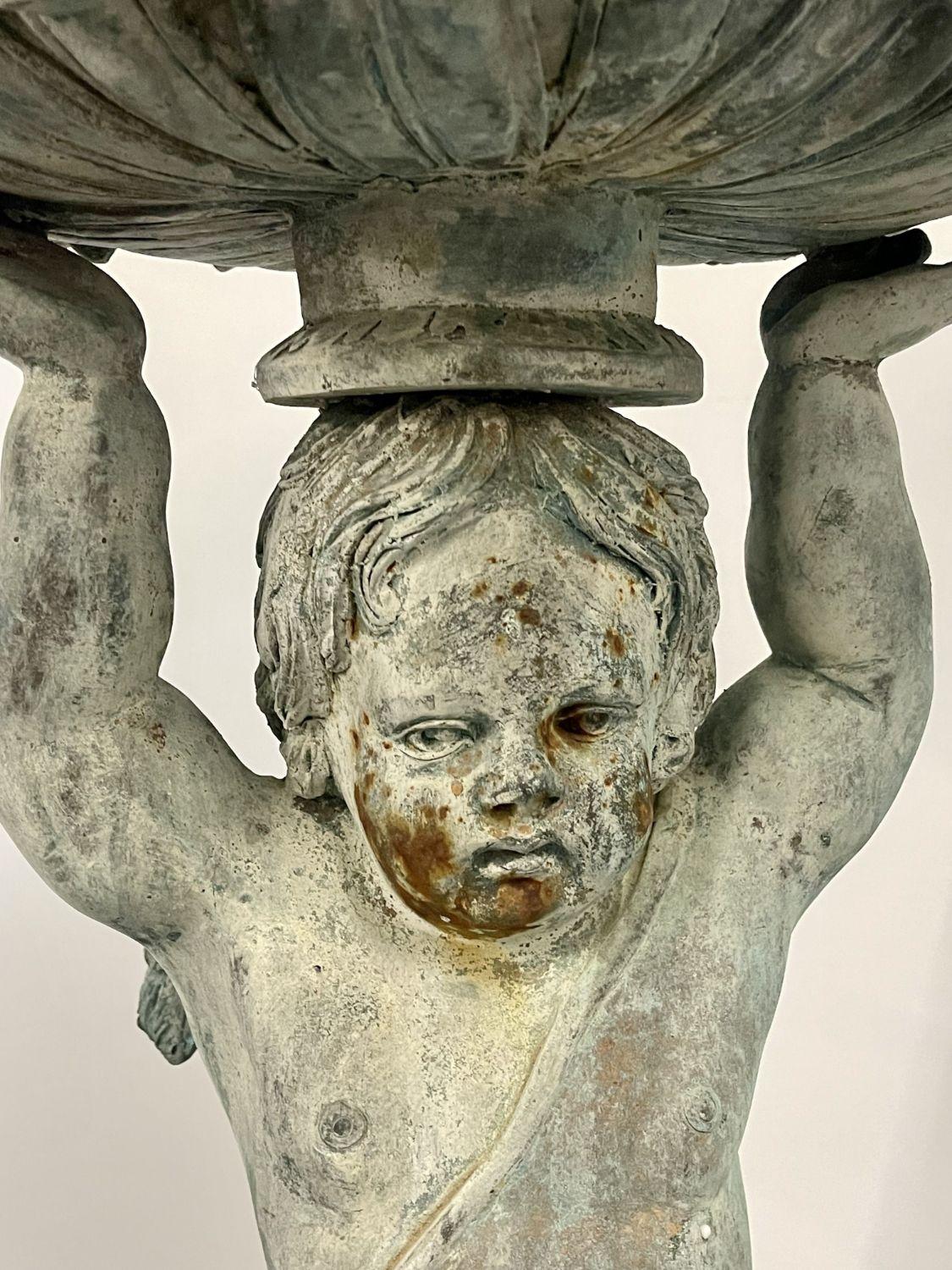 Pair of Large Bronze Cherub Planters, Tureens, Roman, Greek Neoclassical 1