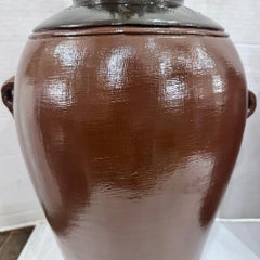 Pair of Large Ceramic Lamps