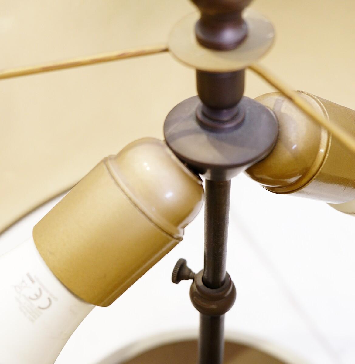Paire de grandes lampes de table céramique en vente 3