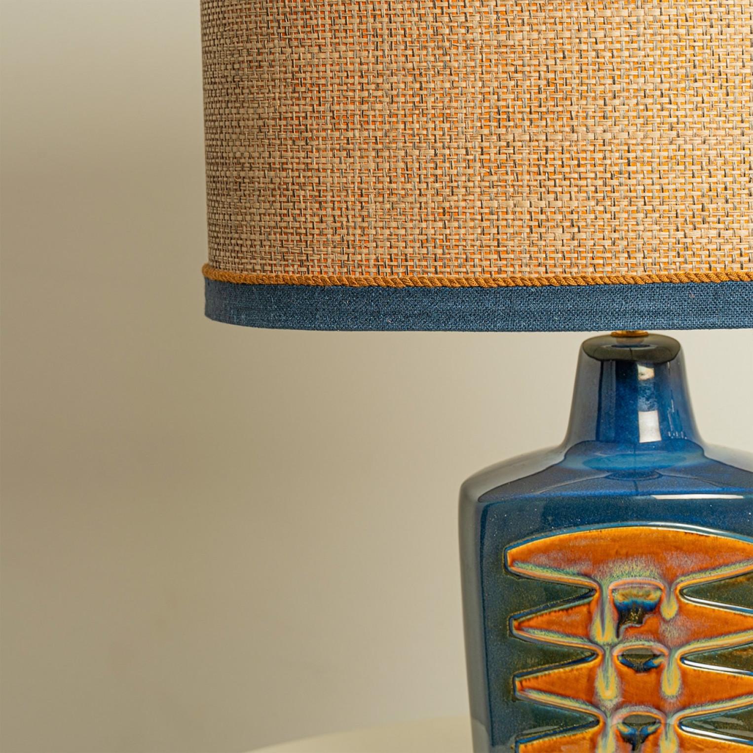 Pair of Large Ceramic Table Lamps for Soholm, Denmark 1960s Otro en venta