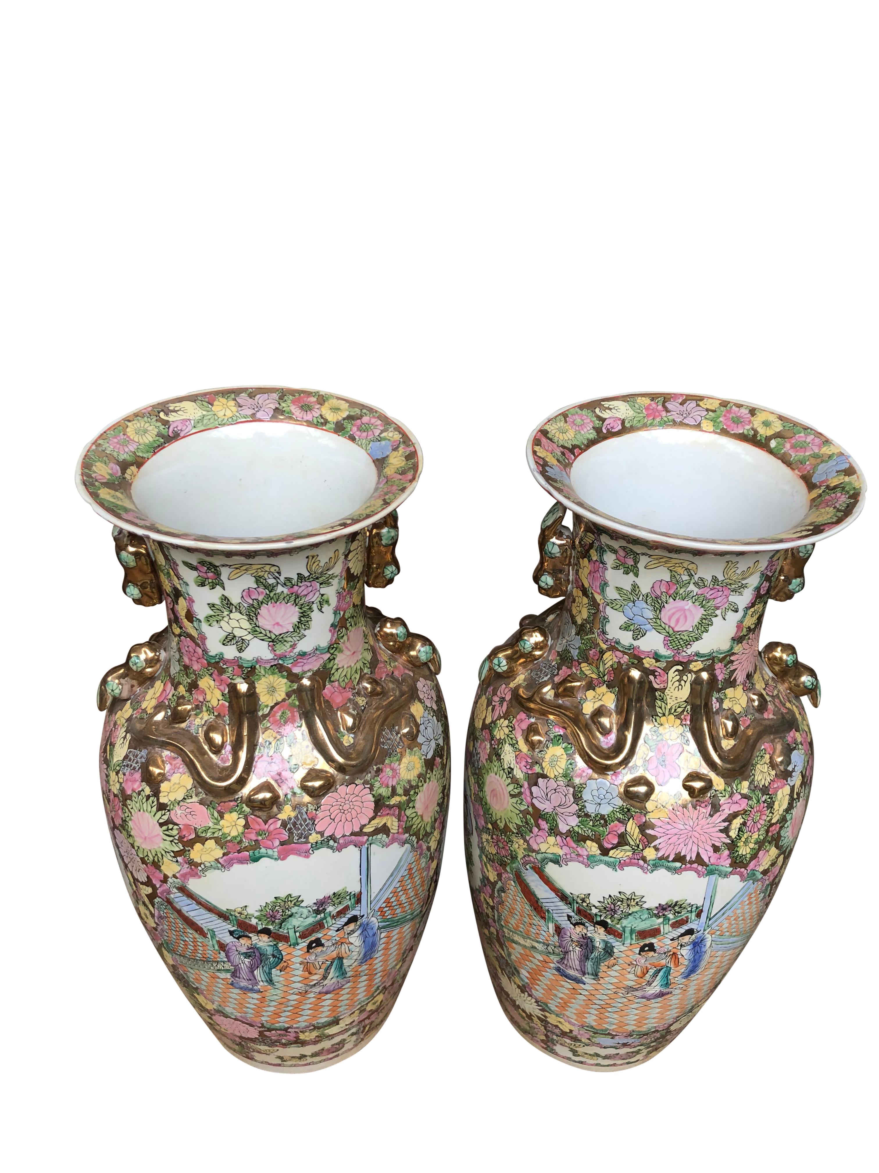 large chinese vases