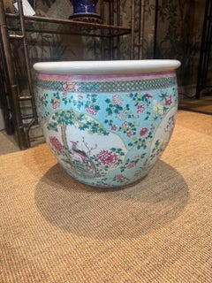 Pair of Large Chinese 19th Century Jardinieres