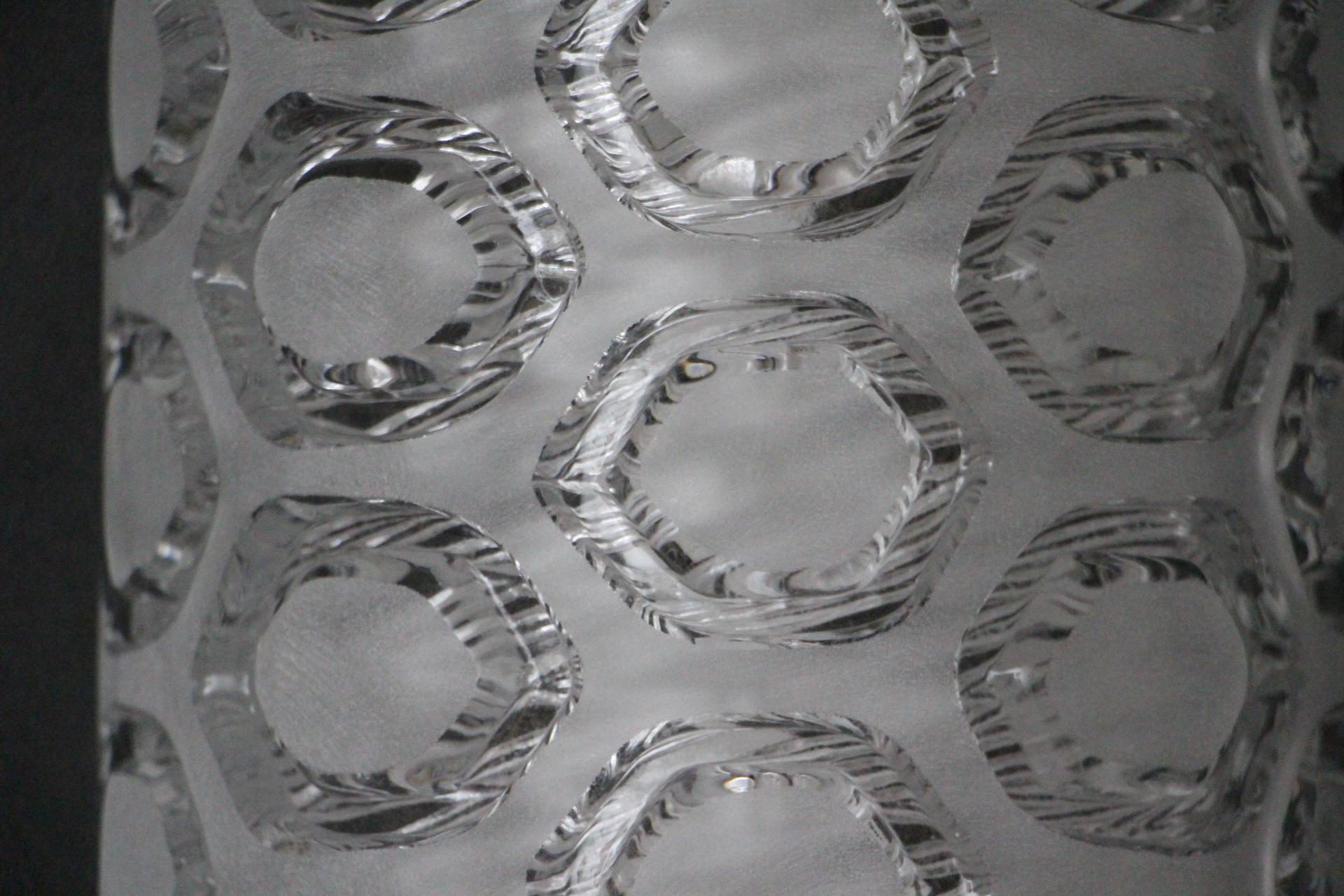 Paar große Wandleuchten aus klarem und weißem, strukturiertem Muranoglas, Wandleuchten im Angebot 3