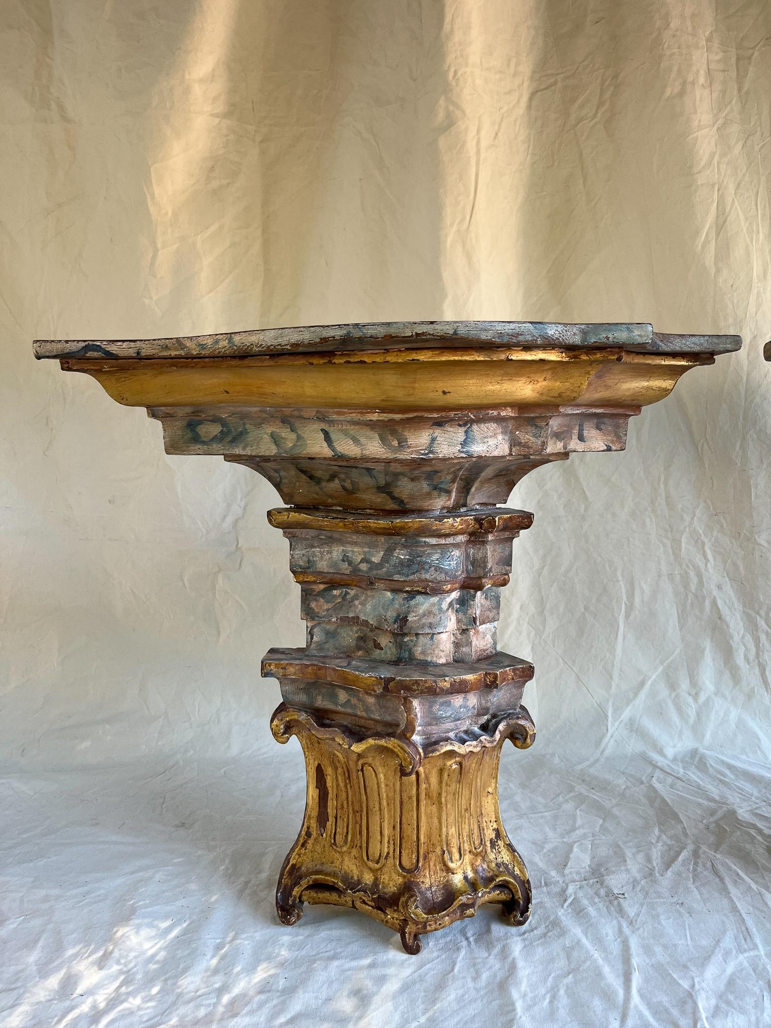 Paire de grands corbeaux Portugal 18ème siècle Bon état - En vente à Lisboa, PT