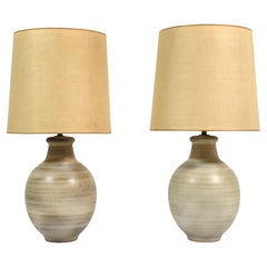 Pair of Large Design Technics Table Lamps