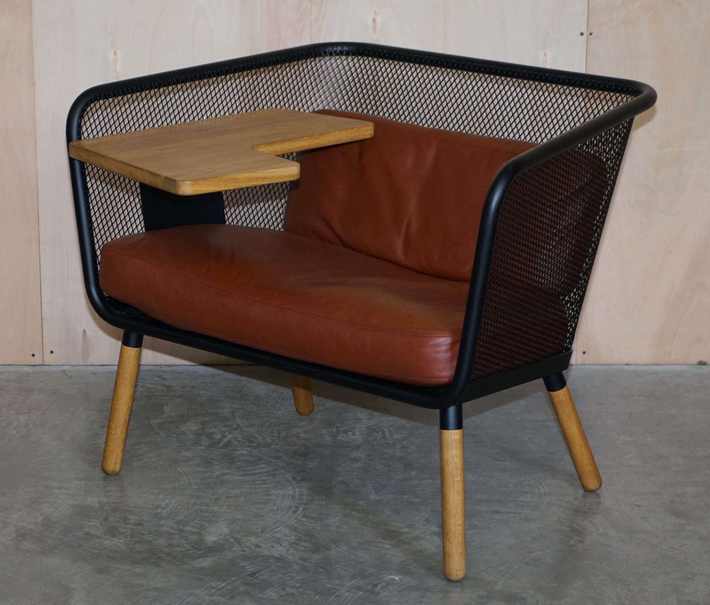 Paire de grands fauteuils design Thomas Bernstrand Bla Station en vente 5