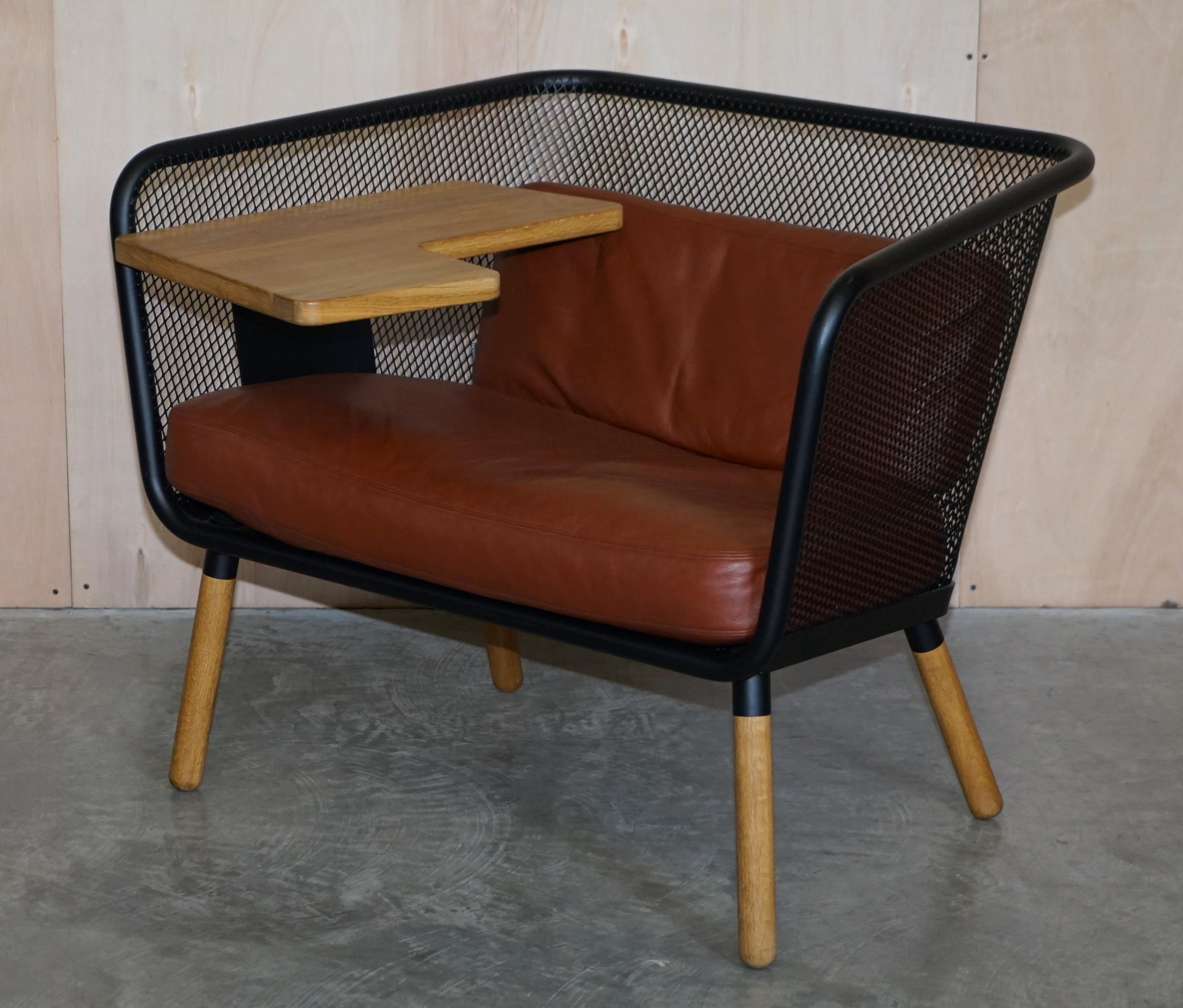 Paire de grands fauteuils design Thomas Bernstrand Bla Station en vente 6