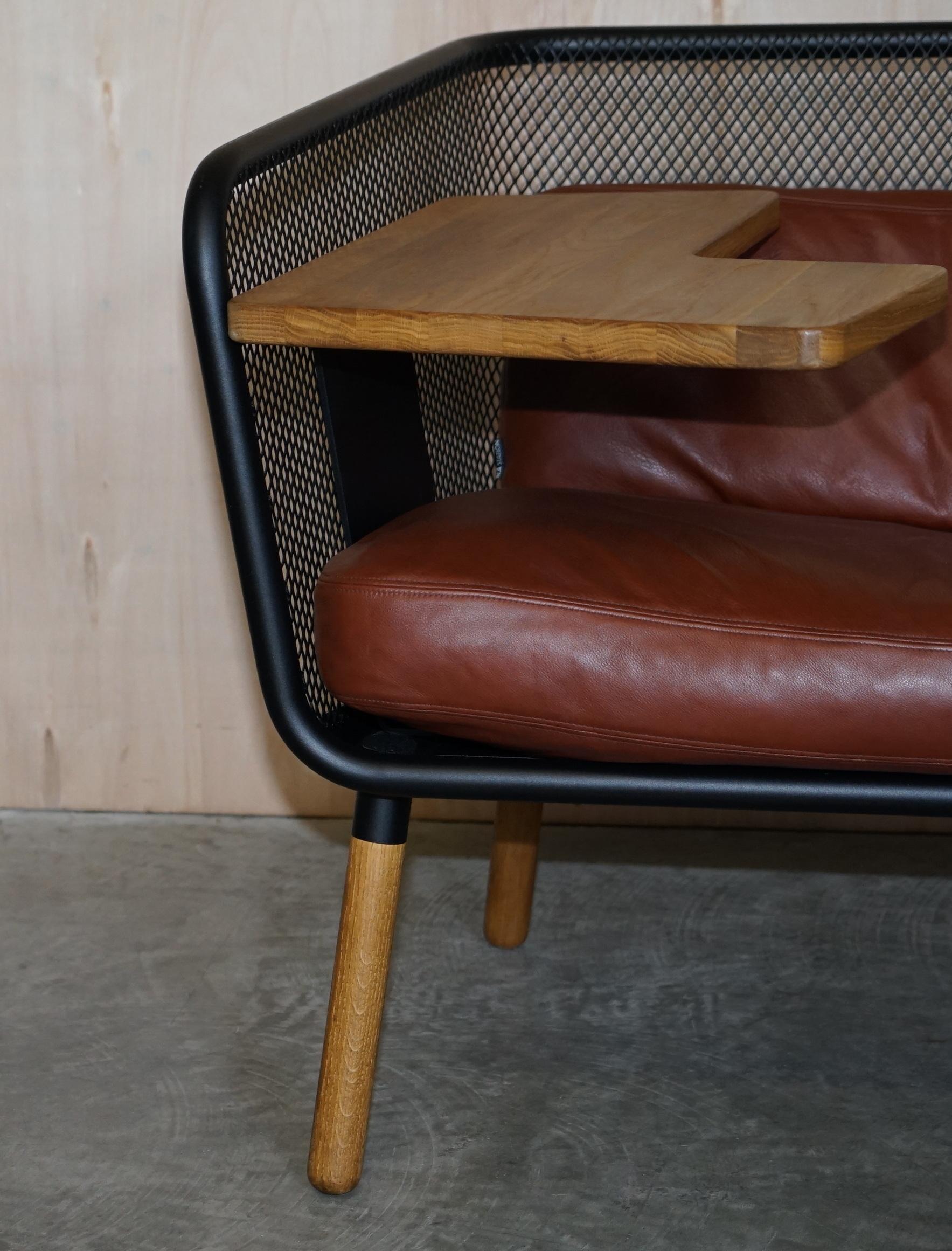 Paire de grands fauteuils design Thomas Bernstrand Bla Station en vente 9