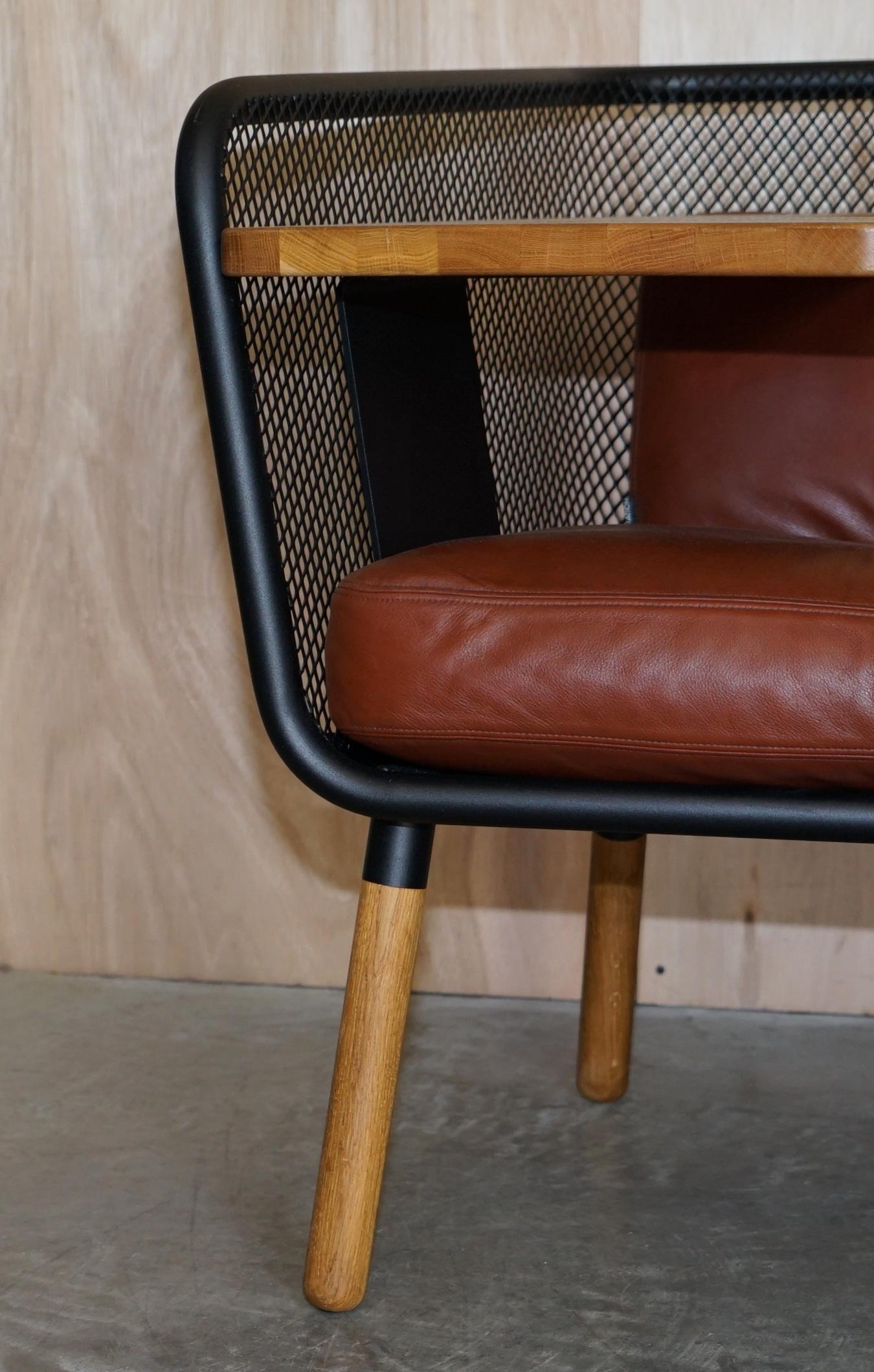 Paire de grands fauteuils design Thomas Bernstrand Bla Station en vente 1