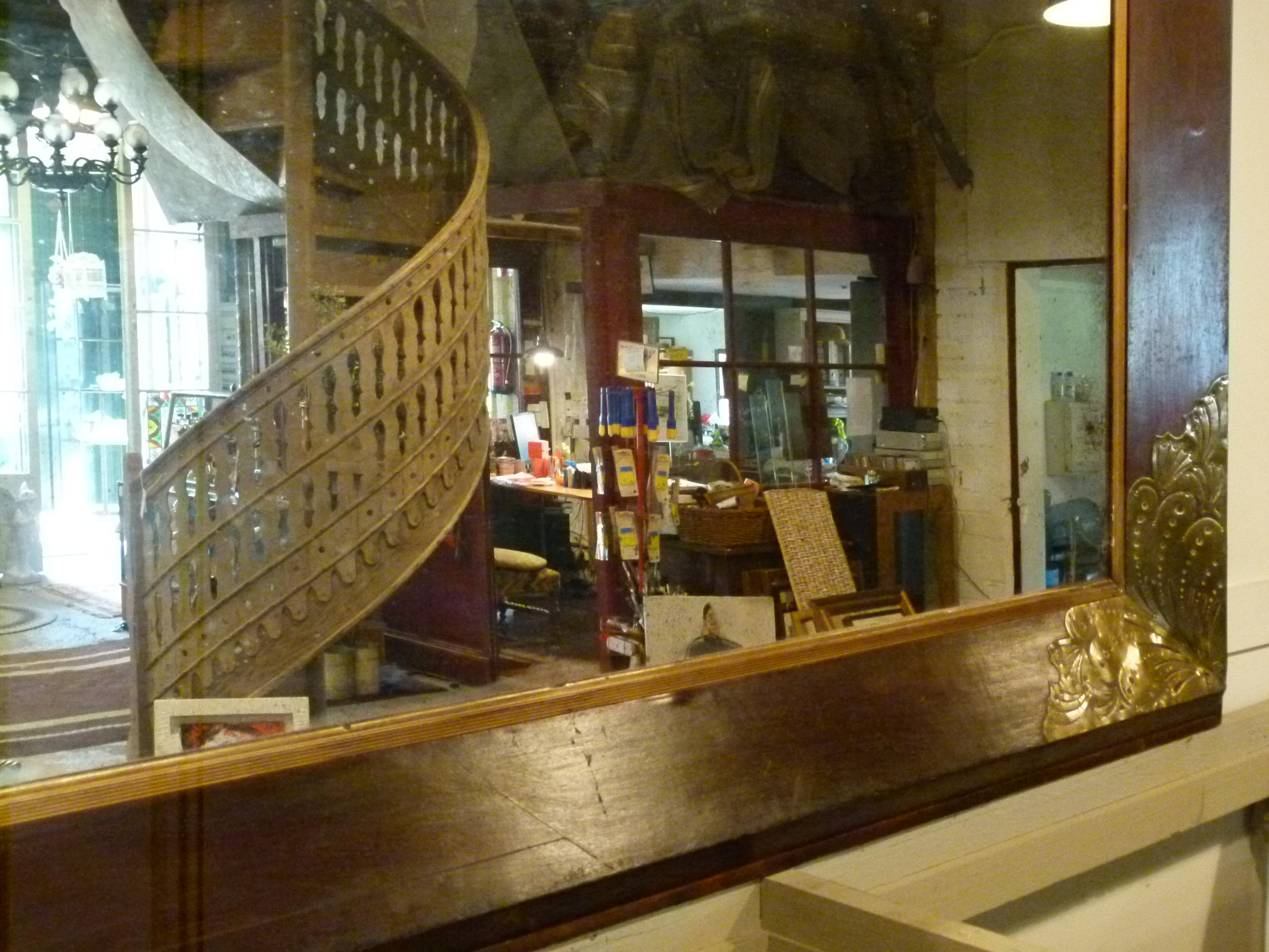 Pair of Large Early 20th Century Wall Mirrors 2