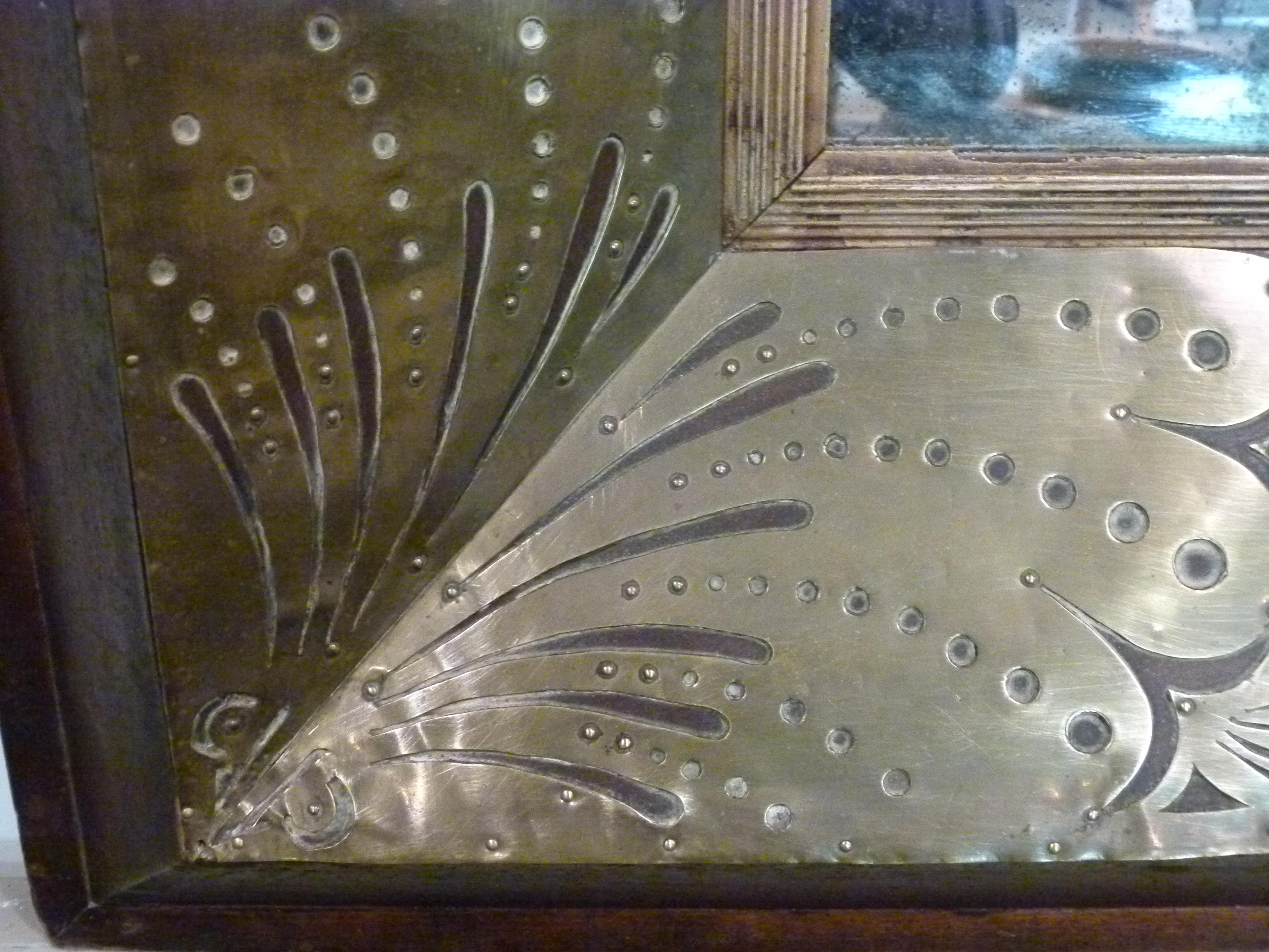Pair of Large Early 20th Century Wall Mirrors 3