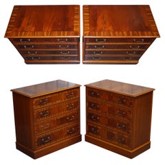 PAIR OF LARGE EDWARDIAN STYLE CHEST OF DRAWERS MADE BY PAUL SMITH BRiGHTON (1/3)