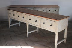 Large English Country House Kitchen Server