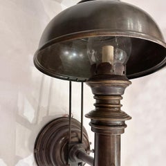 Pair of Large English Nautical Sconces