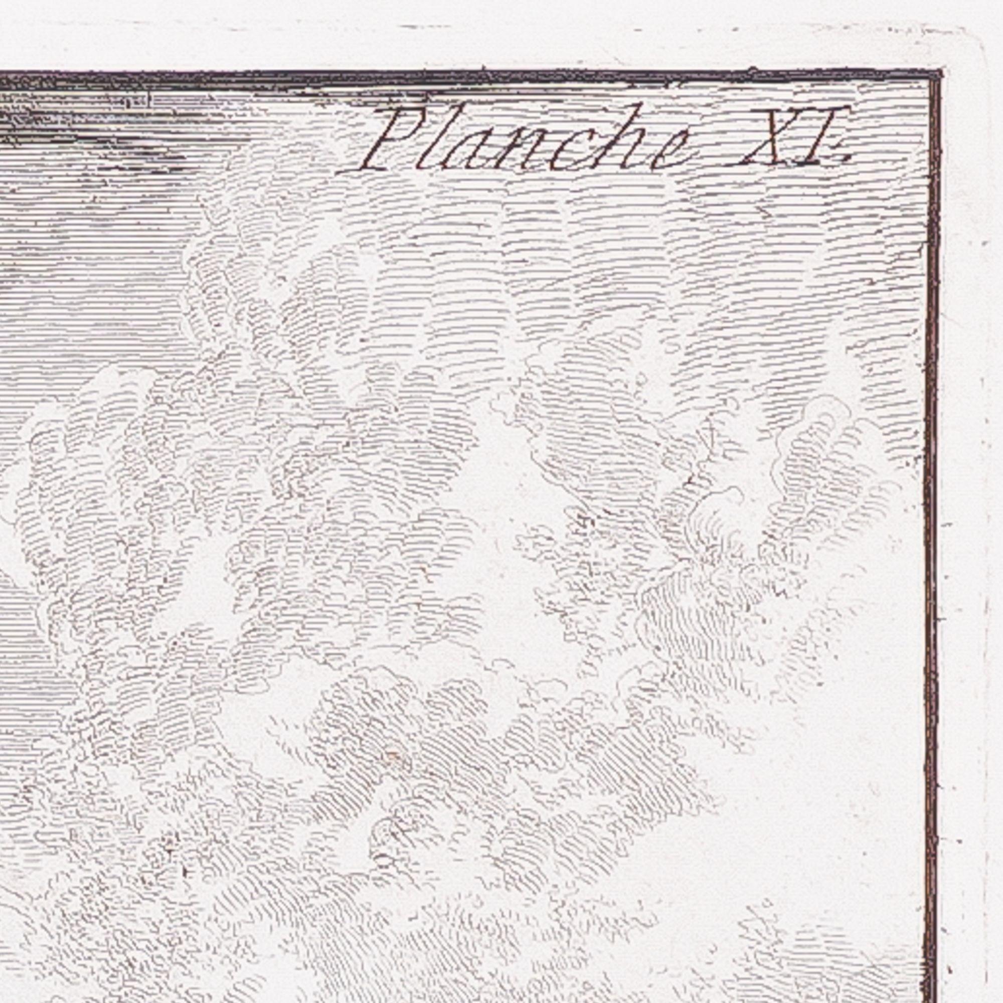 Coppia di grandi incisioni di Piranesi, 1805 1