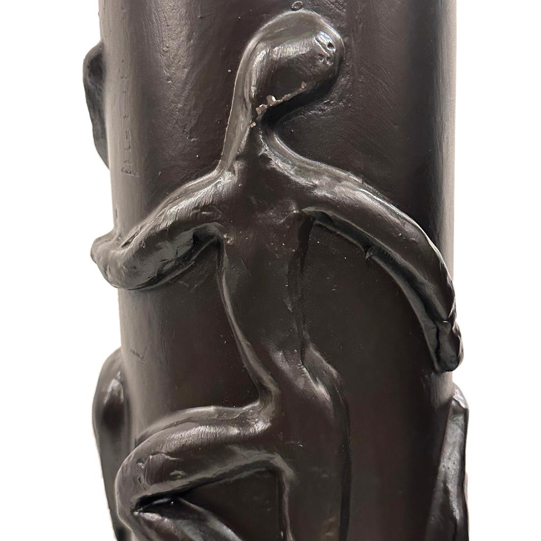 Pair of Large Figural Lamps In Good Condition For Sale In New York, NY