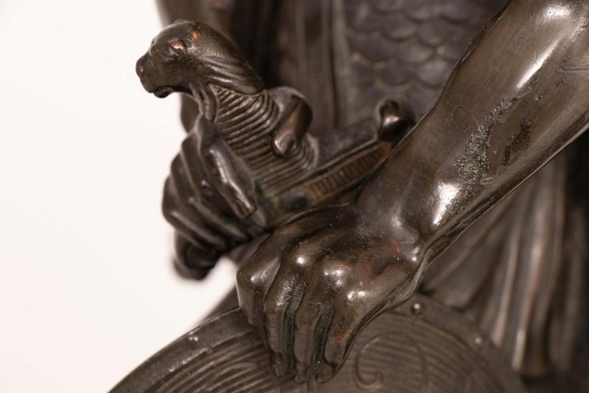 Pair of Large French Bronze Statues, circa 1890 1
