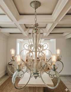 Pair of Large French Chandelier Lights 1.5m
