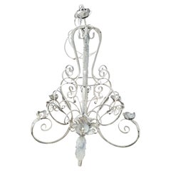 Pair of Large French Chandelier Lights 1.5m