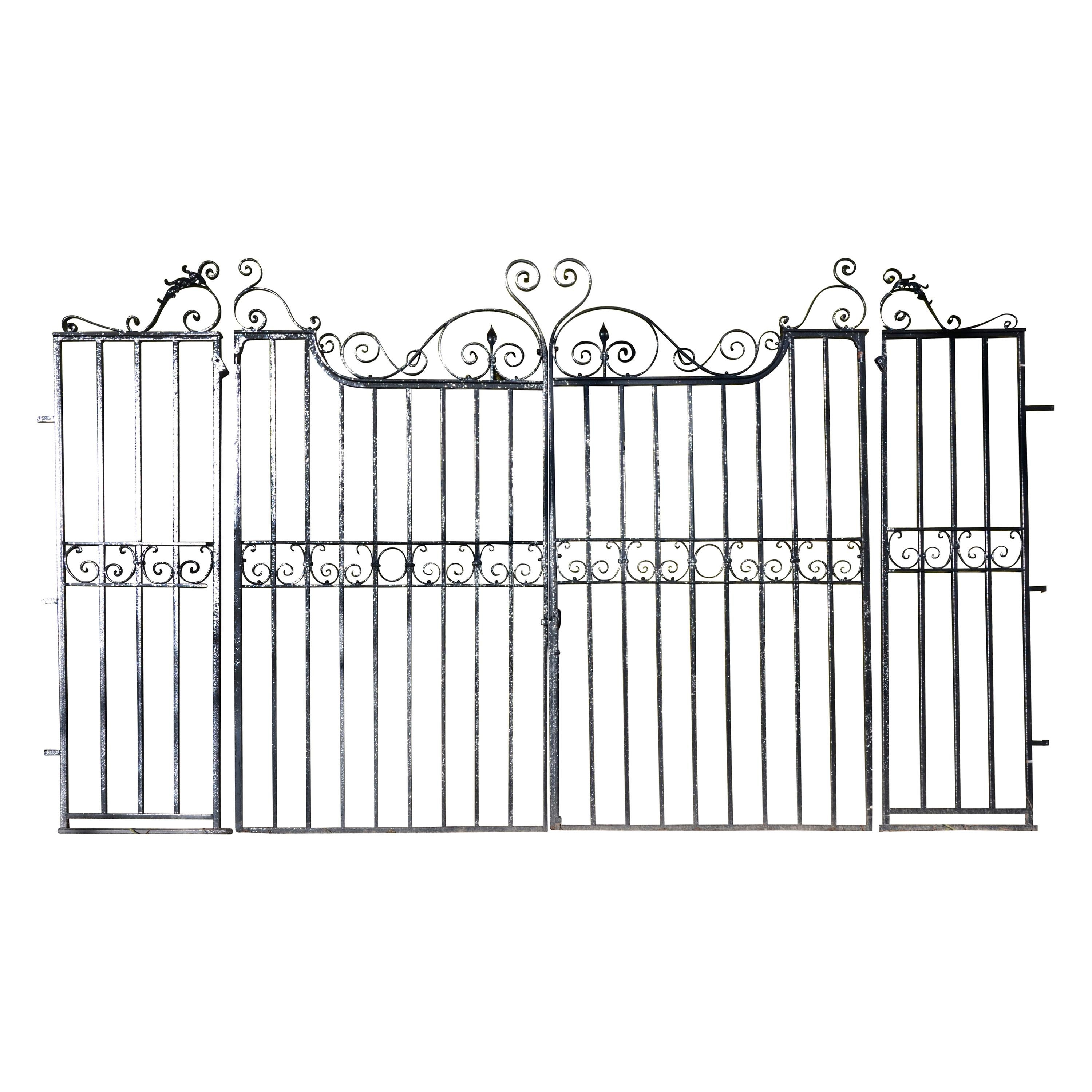 Pair of Large Garden Gates For Sale