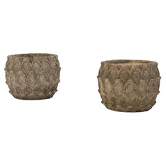 Pair of Large Garden Pots