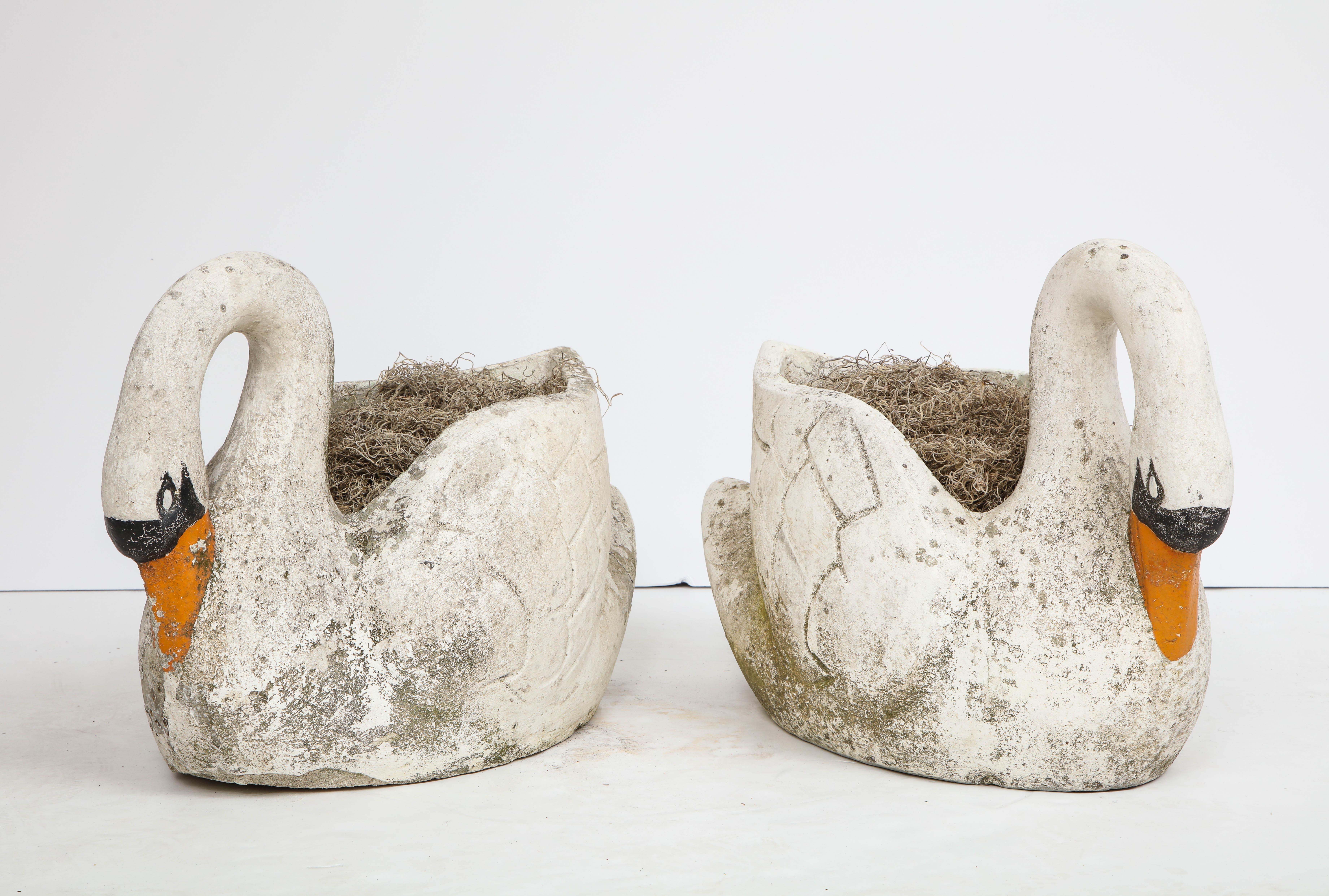 swan planters for sale