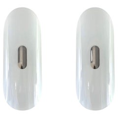 A Pair of Large, Sculptural German Modernist Wall Lights Sconces