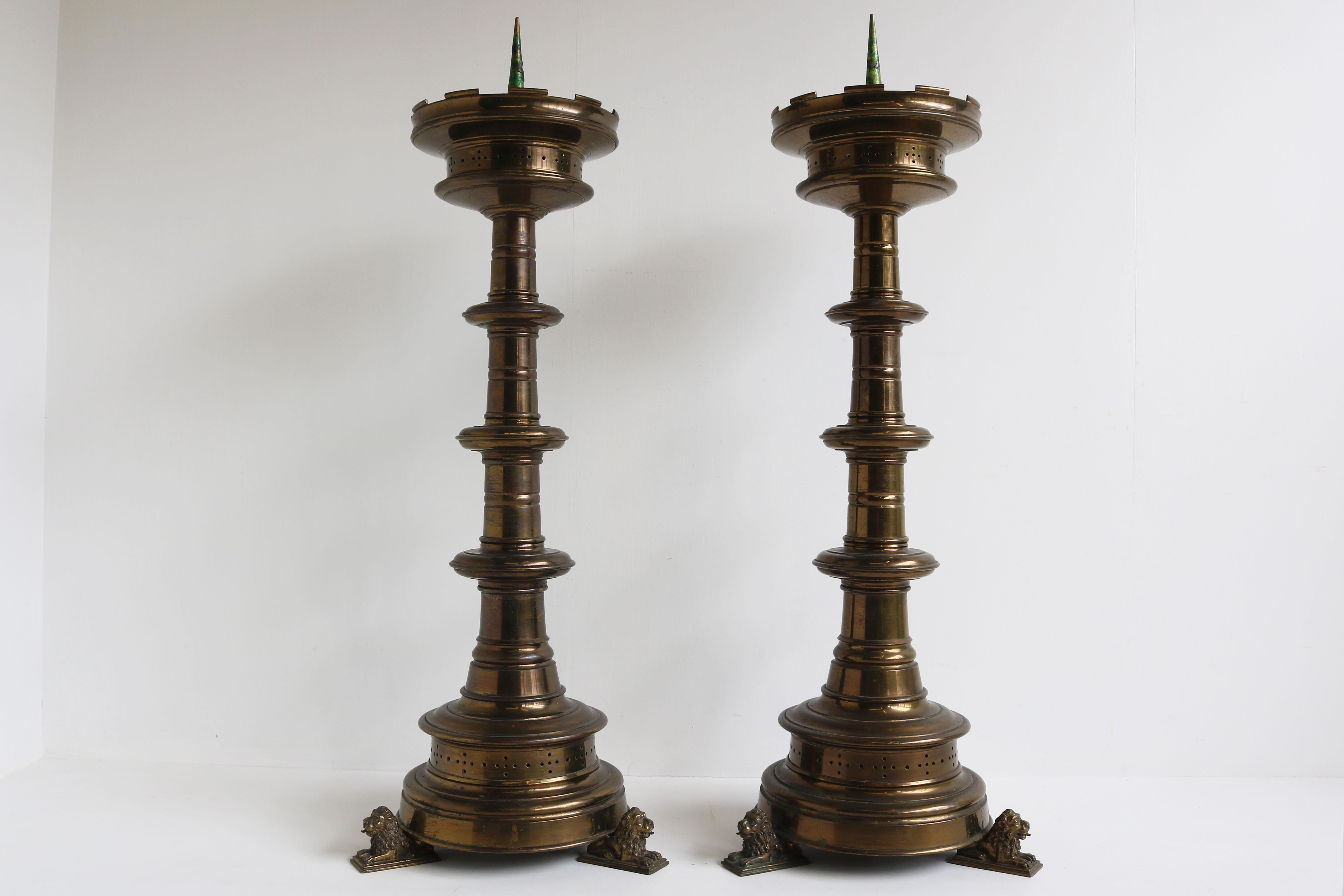 large candlesticks