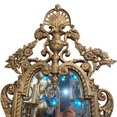 Pair of Large Gilt Bronze Sconces
