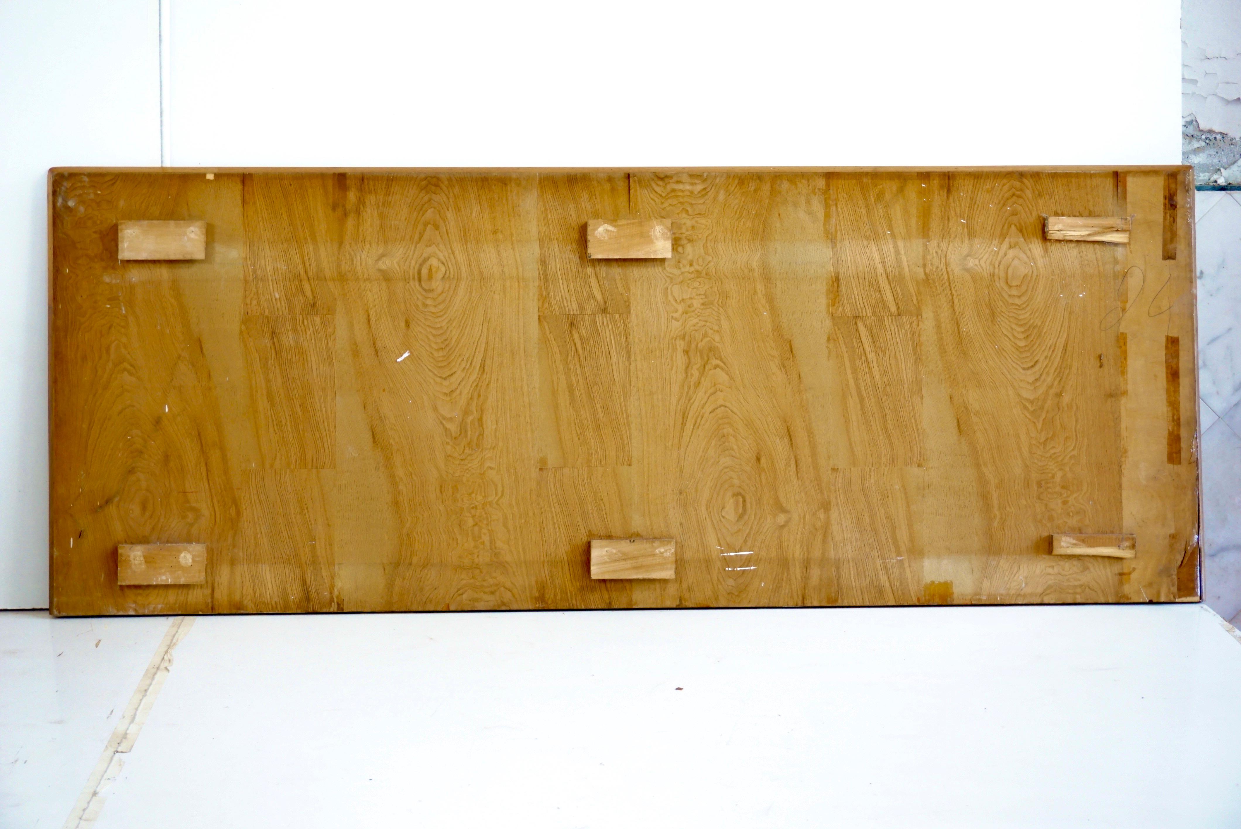 Pair of Large Gio Ponti Cherrywood Boiserie Panels from Hotel Royal, Naples 1955 For Sale 4