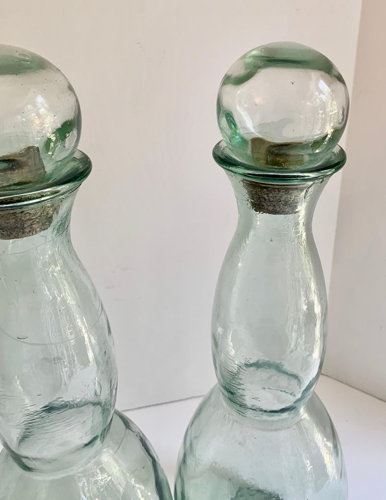 Pair of Large Glass Jars For Sale at 1stDibs large glass jars decorative, big glass jars