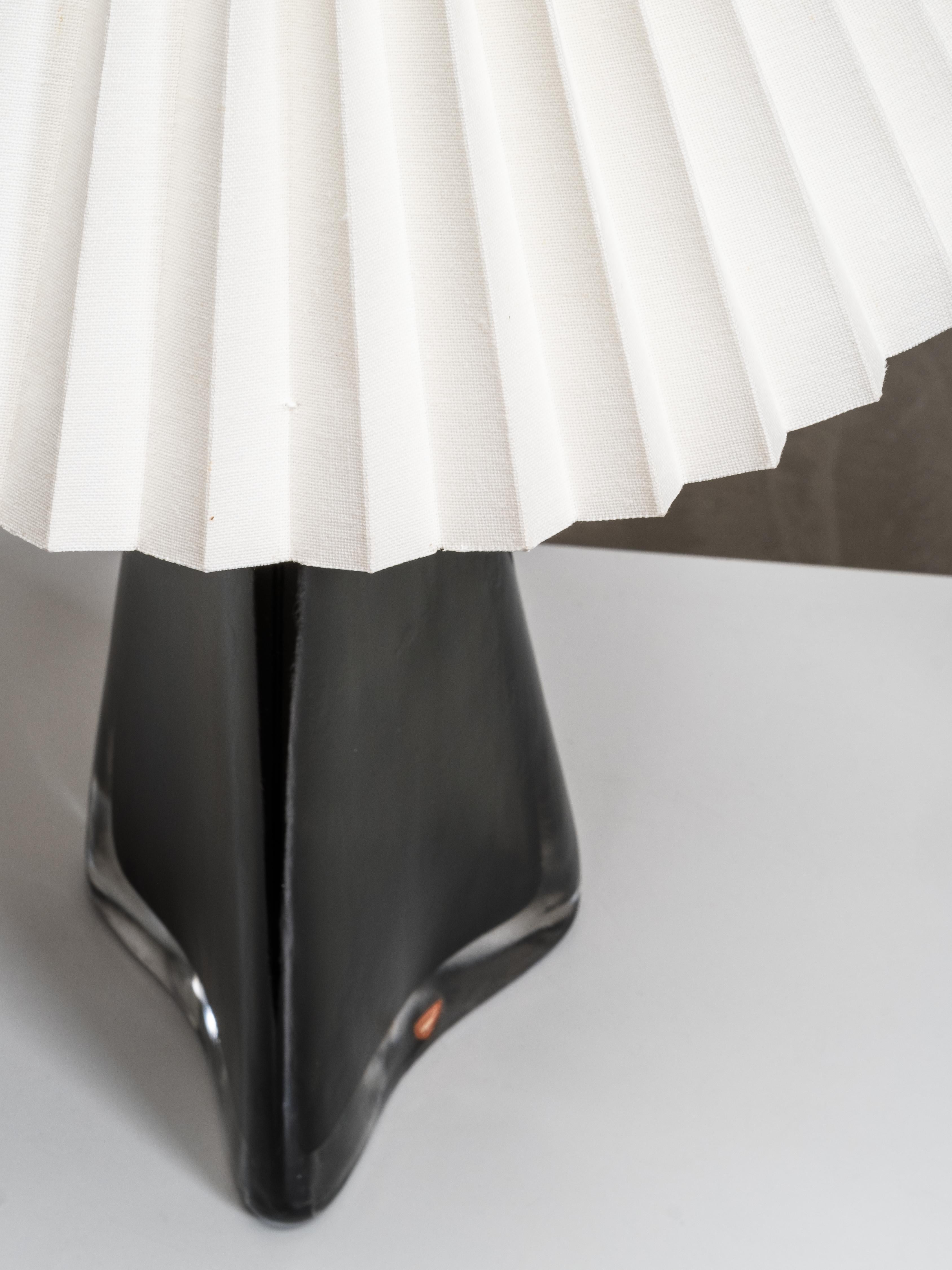 Pair of Large Glass Table Lamps Model RD 1319 by Carl Fagerlund for Orrefors For Sale 2