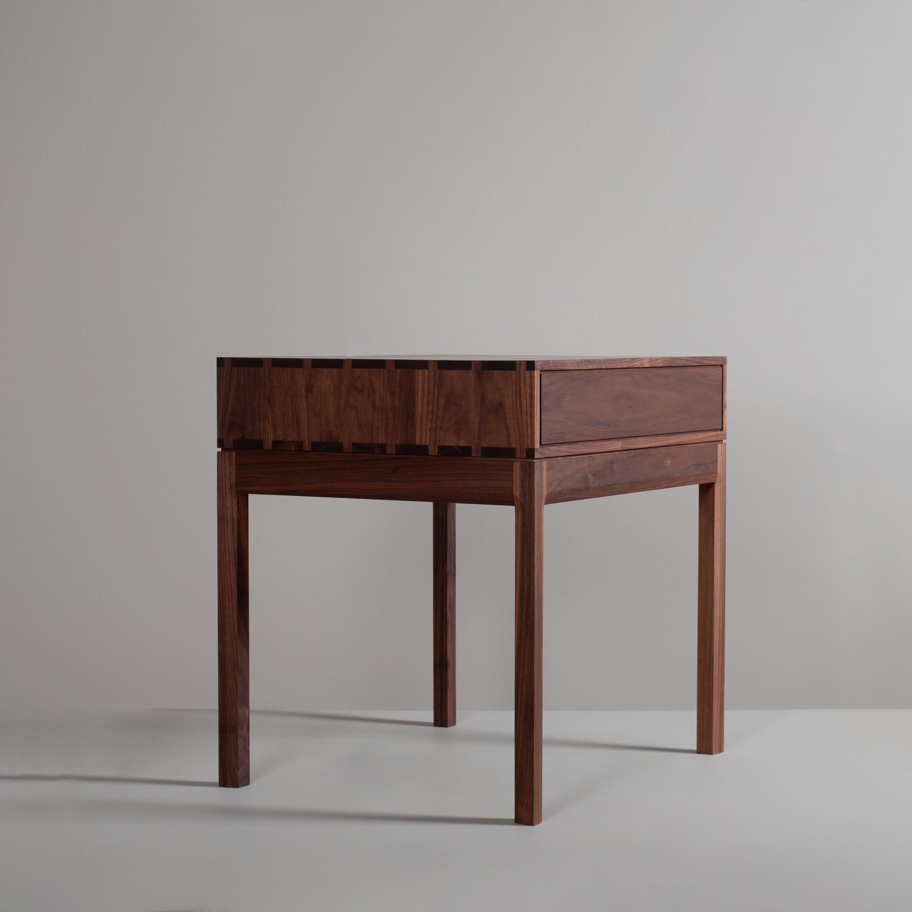 Pair of Large Handcrafted Night Stands, End Tables For Sale 2