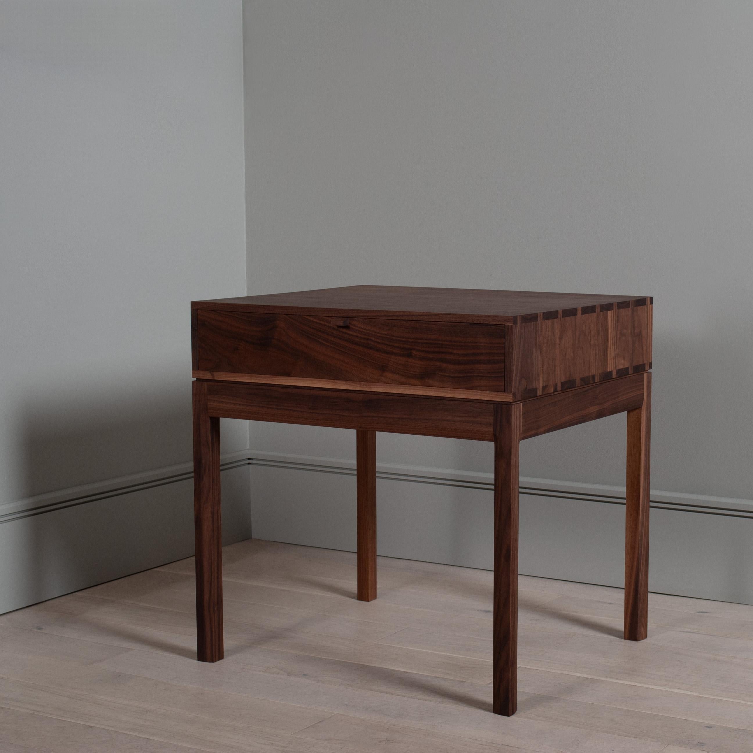 Pair of Large Handcrafted Night Stands, End Tables For Sale 4