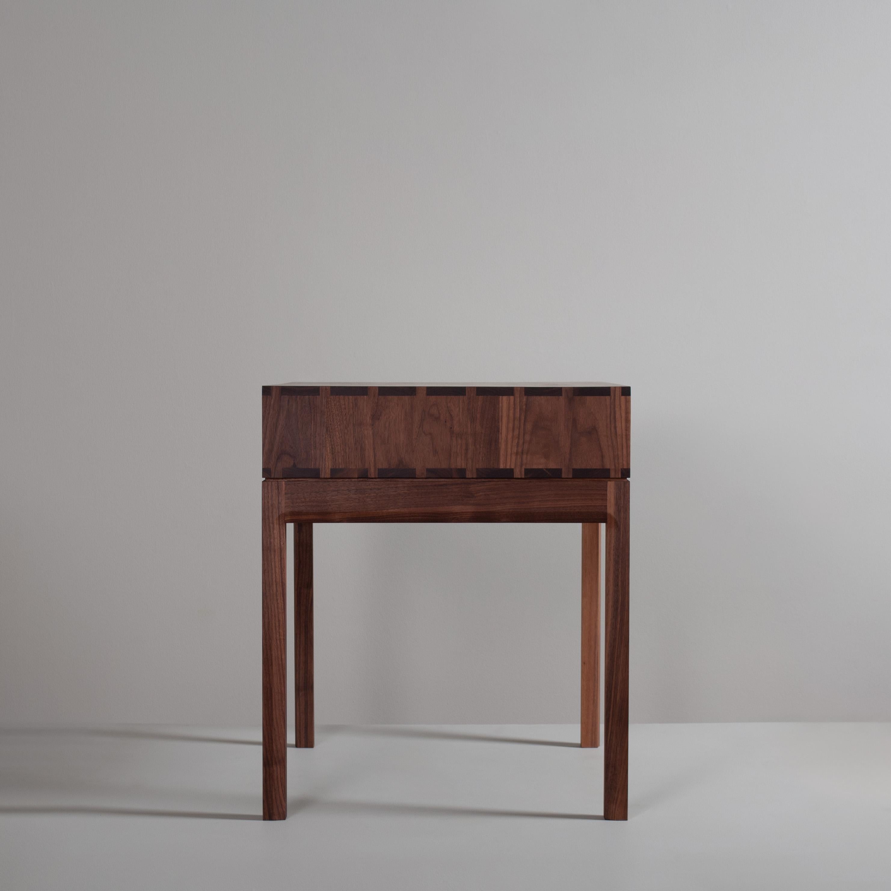 Pair of Large Handcrafted Night Stands, End Tables For Sale 1