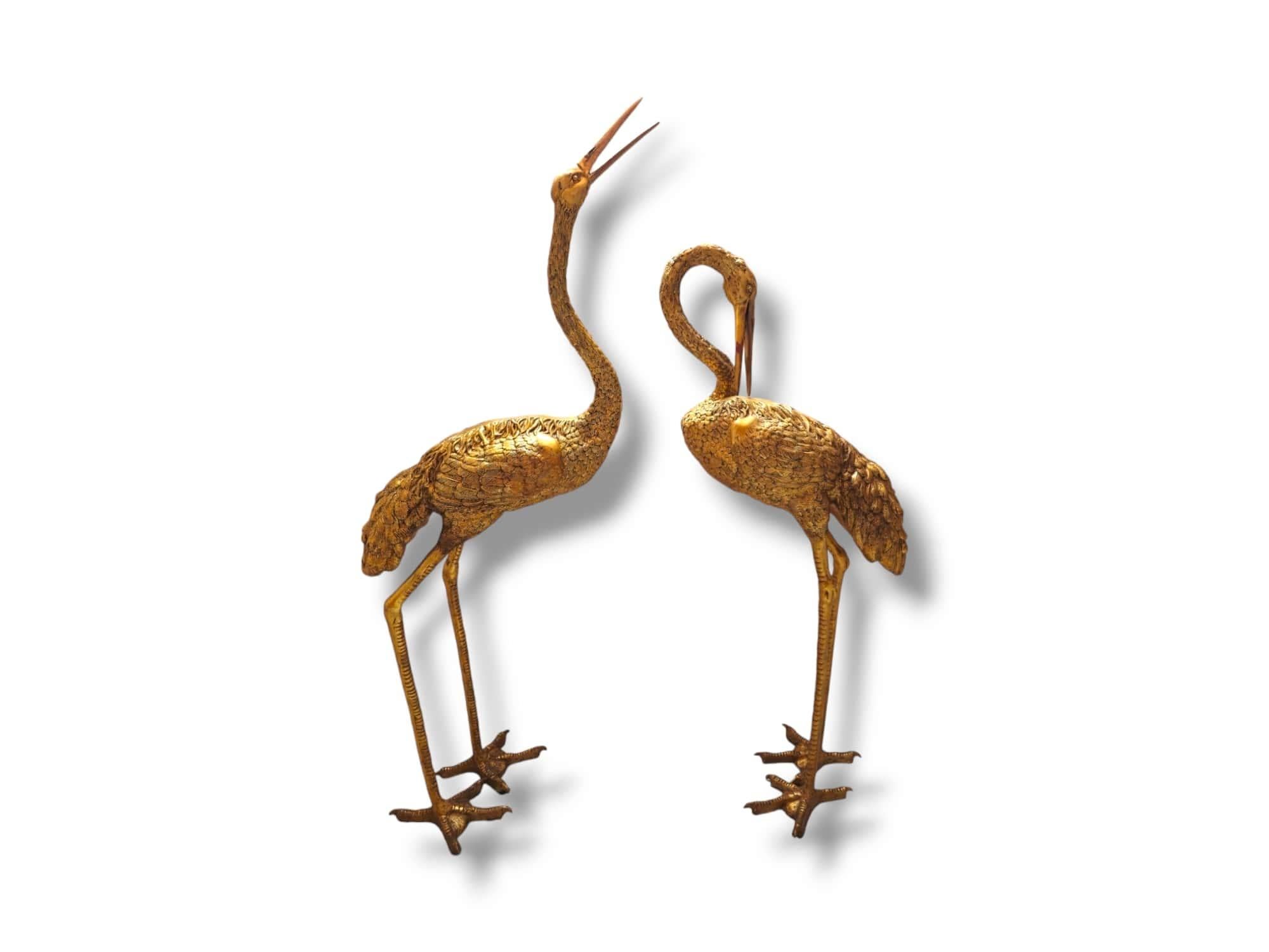 Pareja de grandes garzas de los años 50 en venta 7