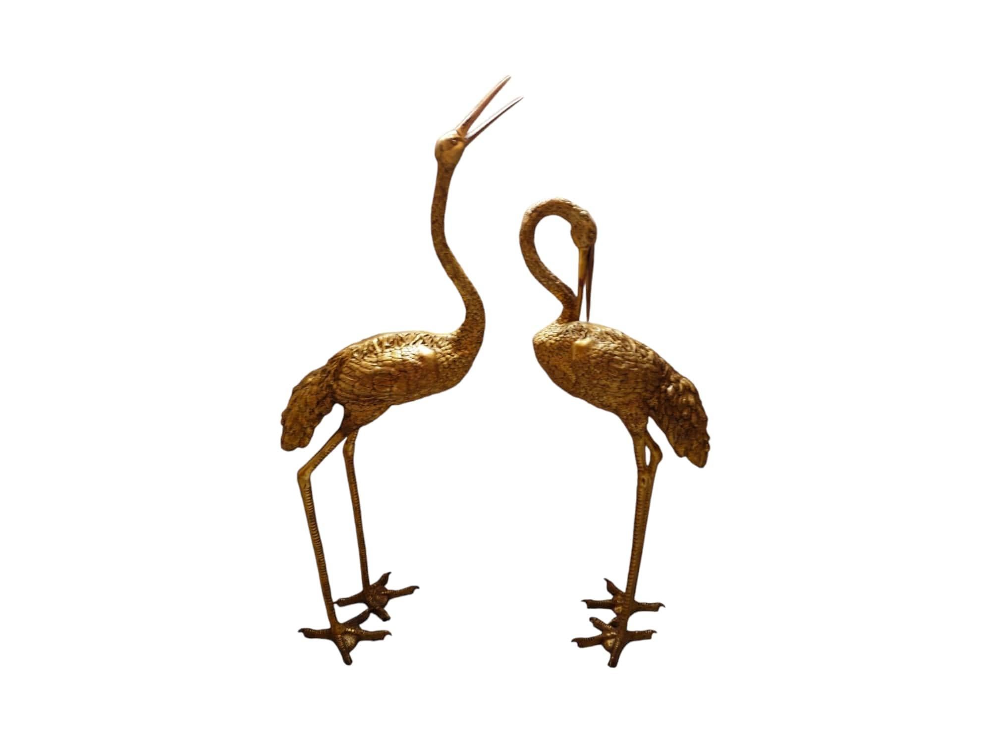 Pareja de grandes garzas de los años 50 en venta 8