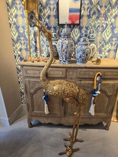 Paire de grands hérons des années 1950