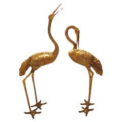 Pair of Large Herons from the 1950s