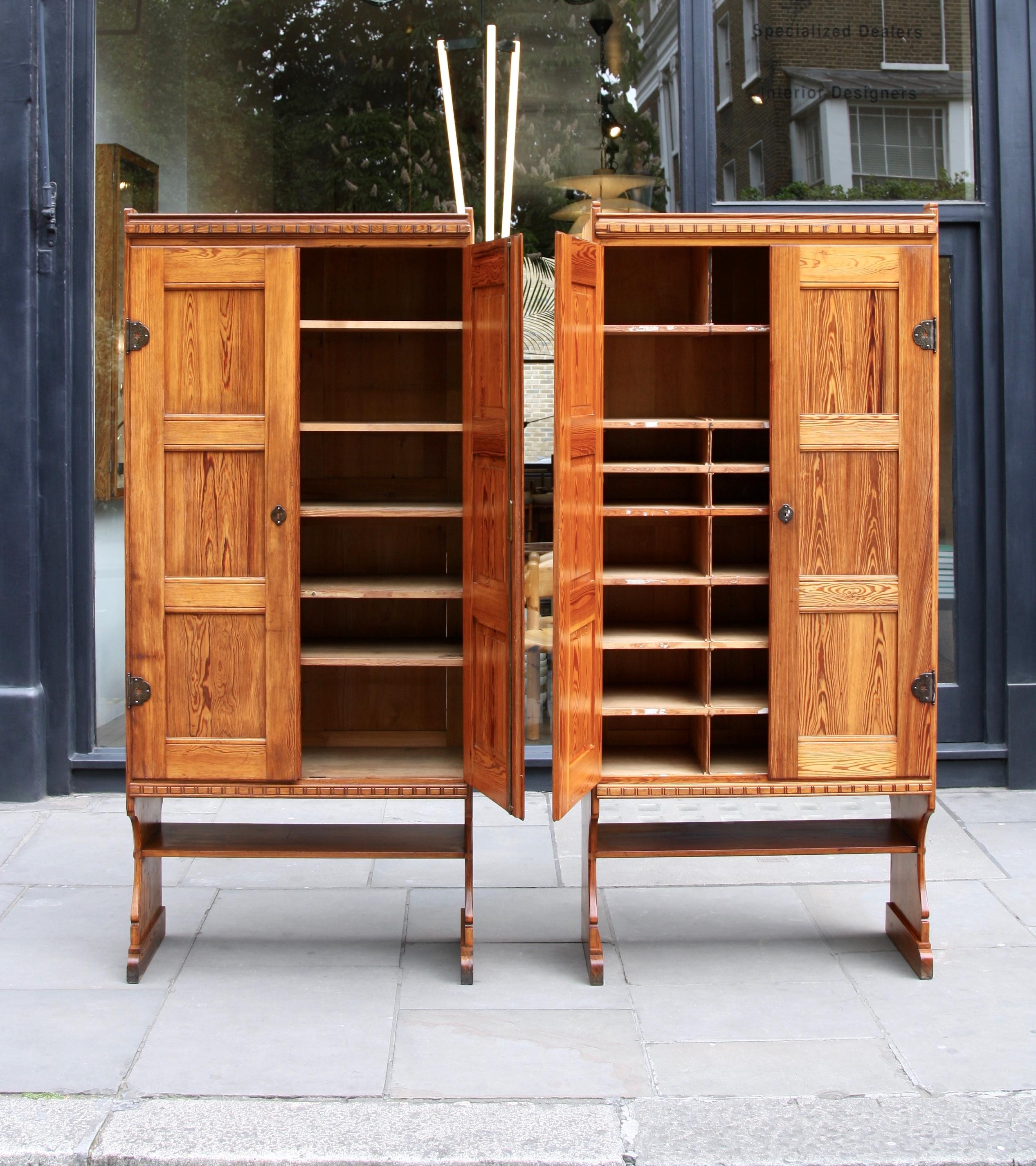 Pair of Large Important Cabinets by Martin Nyrop & Rud. Rasmussen for City Hall 2